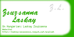 zsuzsanna laskay business card